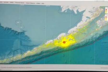 Gempa  Bumi Magnitudo 7,2 Guncang  Semenanjung Alaska