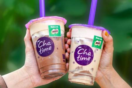 Chatime Gandeng MILO Hadirkan Minuman Cokelat Klasik