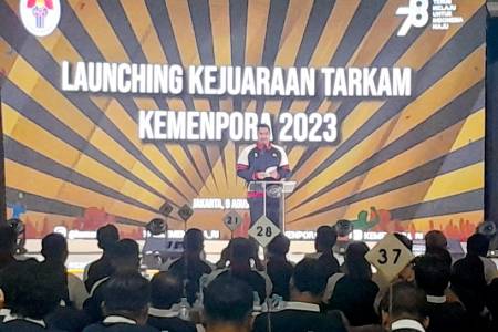 Menpora Dito Launching Kejuaraan Tarkam Kemenpora 2023