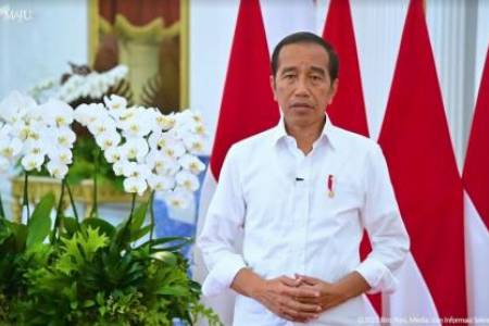 Presiden Jokowi: Pemerintah Dukung Mahkamah Konstitusi  Berinovasi Wujudkan Sistem Peradilan Modern 