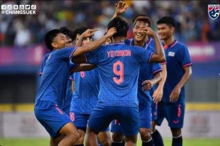 Piala AFF 2023: Tuan Rumah Timnas Thailand U-23 Hajar Timnas Myanmar U-23 dengan Skor Telak 3-0