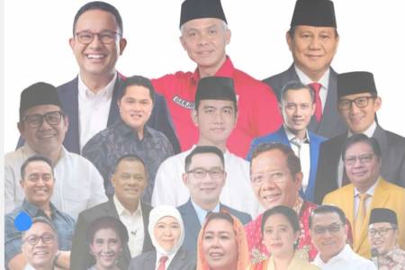 Trust Indonesia Rilis  Survei Elektabilitas Pilpres 2024 Terbaru:  Prabowo Teratas Diikuti Ganjar Pranowo dan Anies Baswedan