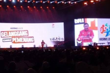 Diawali Sambutan Menpora Dito Ariotedjo, Prabowo Subianto Buka Peringatan Haornas ke-40 di Velodrome Rawamangun