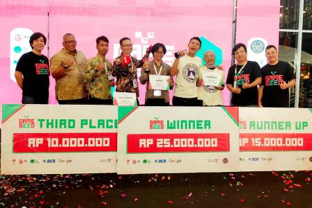 Surya Studio -  Layeng Hen Raih Juara Pertama  Kompetisi Gameseed 2023