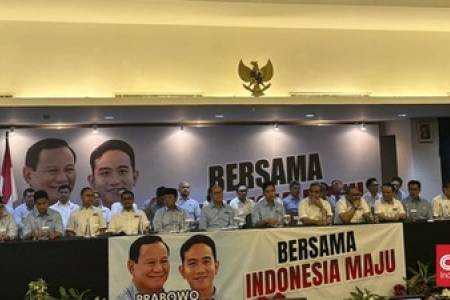 Struktur TKN Pasangan Prabowo-Gibran Resmi Diumumkan