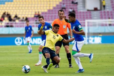 Kalahkan Ekuador 3-1, Brazil Lolos ke Perempat Final Piala Dunia U-17 2023