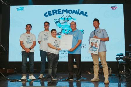Deklarasi Sobat Biru Langit Milenial Siap Menangkan Prabowo-Gibran