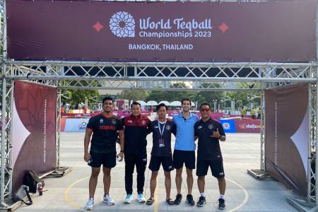 Pertama Kali Ikut Teqball World Championship 2023 di Bangkok, Teqball Indonesia dapat Pengalaman Berharga!