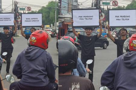 Kece! Bawa Papan, Calon Prabowo-Gibran Curi Perhatian Masyarakat