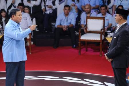 Sambil Tunjuk Anies, Prabowo: Saya tidak Punya Apa-apa, Saya Sudah Siap Mati untuk  Negara Ini!