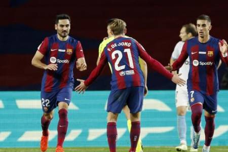 Liga Spanyol 2023/2024: Barcelona Menang Tipis 3-2 atas Almeria