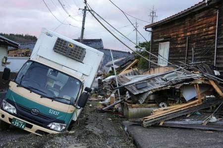 Gempa Bumi Jepang: Korban Tewas Kini Capai 100 Orang