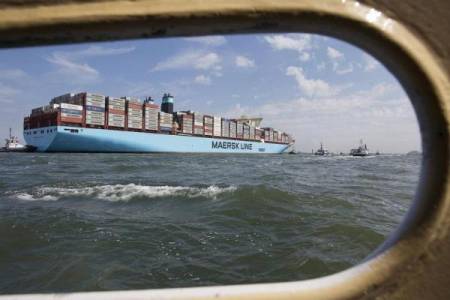 Semua Kapal Maersk Tujuan Laut Merah dan Teluk Aden Tidak Beroperasi