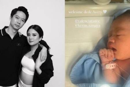 Anak Pertama Kevin Sanjaya dan Valencia Tanoesoedibjo Telah Lahir