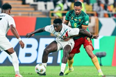 Piala Afrika 2024: 10 Pemain Guinea Tahan Imbang Kamerun