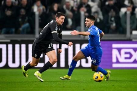 Liga Italia 2023/2024: Juventus Ditahan Imbang Empoli 1-1 di Stadion Allianz