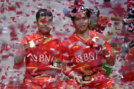 Leo Rolly Carnando/Daniel Marthin Persembahkan Gelar Juara Daihatsu Indonesia Masters 2024