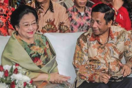 Megawati Restui Mahfud MD Mundur dari Kabinet