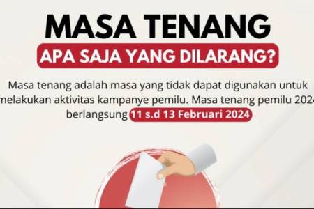 KPU Larang Hasil Survei dan Exit Poll di Masa Tenang