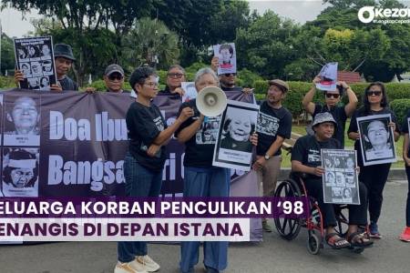 Keluarga Korban Penculikan Berharap Indonesia Bebas dari Pemimpin Pelanggar HAM