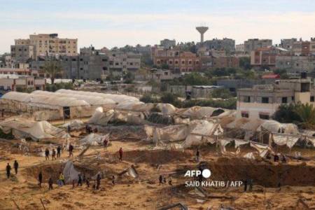 Tenda Pengungsi pun Tak Luput Jadi Sasaran Bom Israel