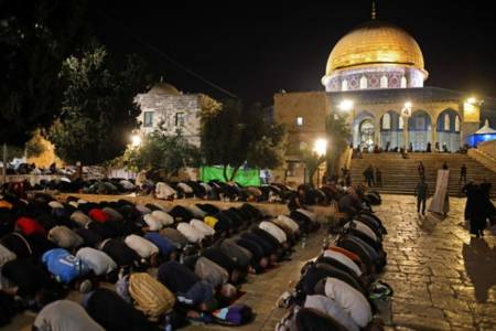 Selama Ramadan, Israel Batasi Jamaah Mesjid Al Aqsa