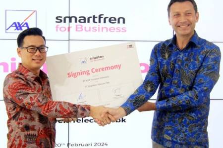 Smartfren for Business dan AXA Insurance Berkolaborasi Dukung Pertumbuhan UKM Indonesia