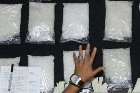 TNI AL Gagalkan Penyelundupan Narkoba Jenis Sabu di Bakauheni