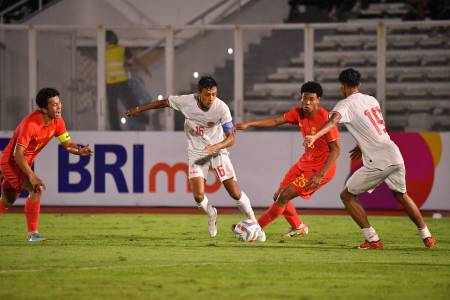  Uji Coba Jilid II: Kembali Timnas Indonesia U-20 Bermain Imbang 1-1 dengan Timnas China U-20