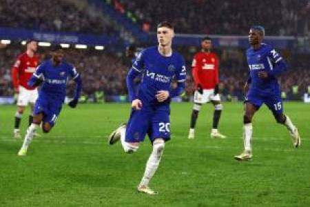 Liga Inggris:  The Blues Menang Dramatis 4-3 atas MU