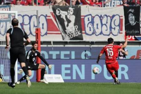 Liga Jerman: FC Heidenheim vs Bayern Munich Berkesudahan 3-2