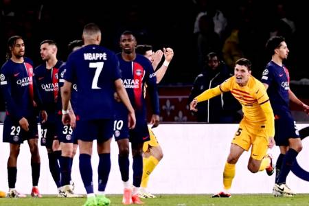 Liga Champions:  Barca Tundukan PSG di Kandangnya dengan Skor  3-2