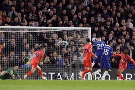 Liga Inggris:  Chelsea Menang Telak 6-0 atas Everton