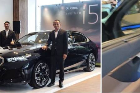 Astra Luncurkan First-Ever BMW i5 di Jatim, Varian Mesin Full-Listrik