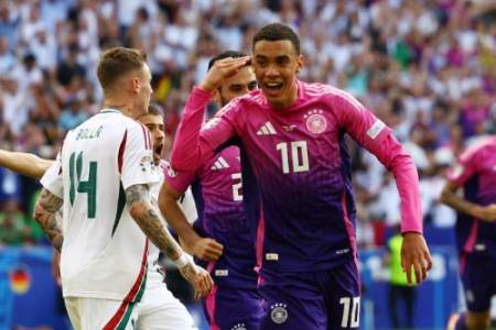 EURO 2024: Menang 2-0 atas Timnas Hungaria, Timnas Jerman Selangkah Lagi Lolos ke 16 Besar