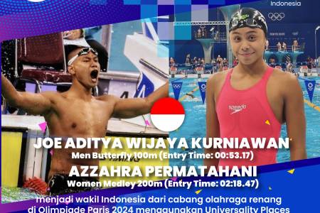 Ketum Anindya Bakrie Sambut Baik Joe Aditya Dan Azzahra Lolos Olimpiade 2024 Paris