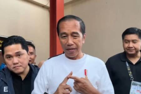 Presiden Jokowi Hadiri Turnamen Piala Presiden 2024