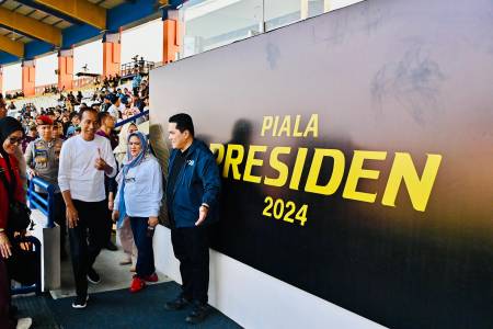Pembukaan Piala Presiden 2024, Erick Thohir: Jokowi Dukung Semarak Turnamen Sepakbola
