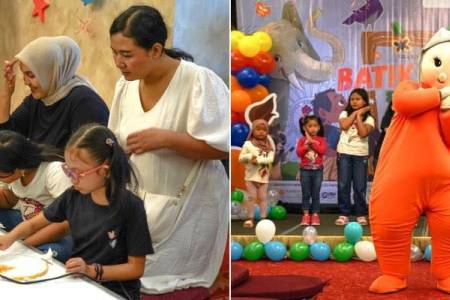 Batik Joyfest Ajak Anak-anak Ikuti Membatik, Seru dan Asik