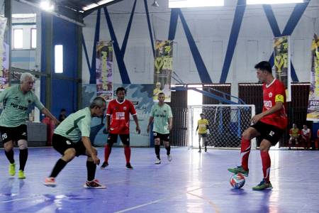 Porwanas Banjarmasin 2024: Futsal ke Perempat Final, Tim Domino Siwo PWI DKI Jakarta Menarik Perhatian