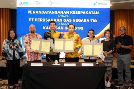 Sinergi PGN dan Kemenperin Bidik Potensi Pemanfaatan Gas Bumi 115 BBTUD di Kawasan Industri