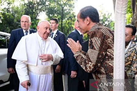 Presiden Jokowi: Indonesia Sambut Paus Fransiscus dengan Rasa Hormat dan Sukacita