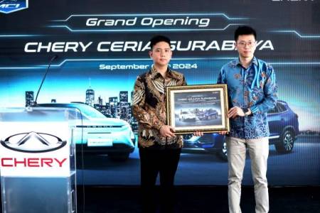 Penjualan Produk Chery Meningkat, PT Chery Sales Indonesia Tambah Jaringan Dealer di Surabaya