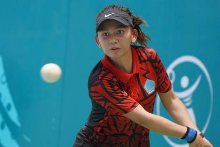 Kalahkan Hanifa, Anadeleyda Lolos ke Partai Final Soft Tenis PON XXI 2024