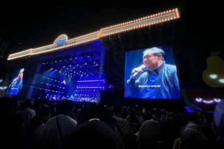 SBY Tampil Digelaran Festival Musik Pestapora 2024