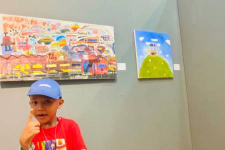 136 Kreator Cilik Pamerkan Karya Seni Penuh Warna di Museum Sonobudoyo