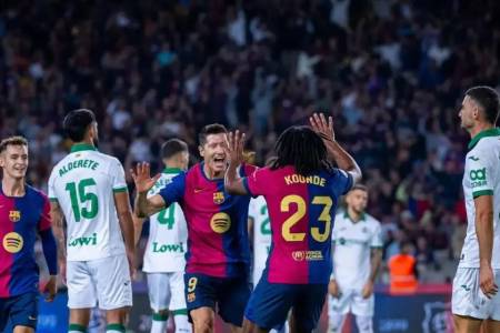 Liga Spanyol: Barcelona Menang Tipis 1-0 atas Getafe