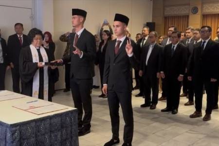 Hilgers dan Reijnders Resmi Jadi WNI, Erick Thohir:Semua Bekerja Demi Indonesia