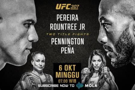 Saksikan di Mola, Duel Panas Alex Pareira vs Khalil Rountree Jr di UFC