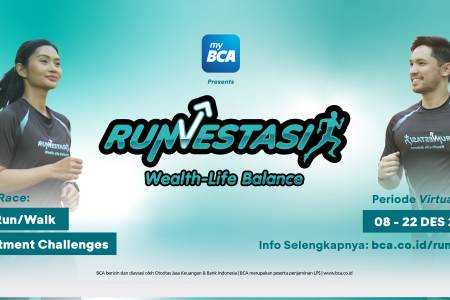 Dukung Keseimbangan Finansial dan Kesehatan,  BCA Akan Hadirkan Kompetisi Lari dan Jalan Virtual ‘Runvestasi’